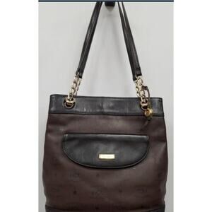 HCL LEATHER XL BROWN LEATHER SATCHEL BAG. MADE IN GERMANY